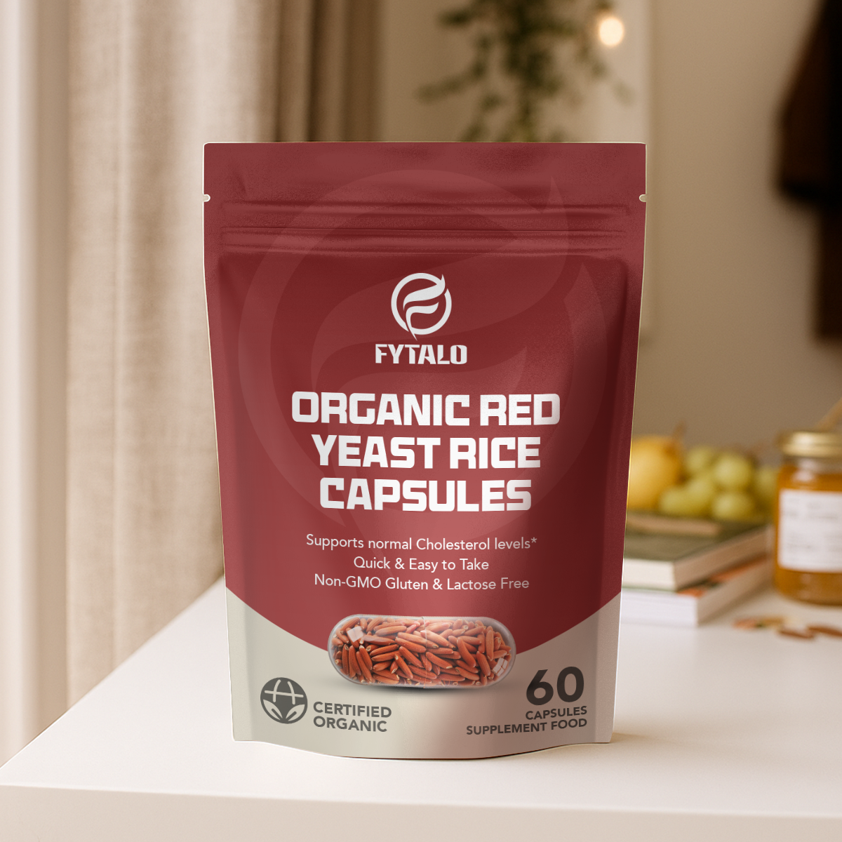 Fytalo Organic Red Yeast Rice capsules